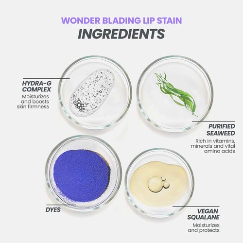 Wonderskin Wonder Blading Lip Stain Peel Off Masque, 2 Pack - Long Lasting, Waterproof & Transfer Proof Matte Brown Lip Tint Stain (Hush Masque)