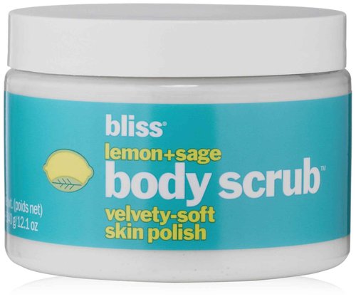 bliss Lemon + Sage Body Scrub, 12.1 fl. oz.