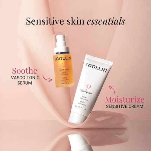 G.M. COLLIN Vasco-Tonic Serum | Hydrating Face Serum for Sensitive Skin Relief | Soothing Treatment to Help Reduce the Appearance of Facial Redness