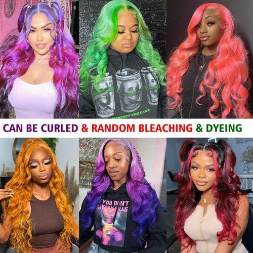 12A HC 613 Blonde Body Wave Bundles Human Hair Bundles Brazilian 100% Human Hair Bundles Blonde Body Weave Hair Extensions for Women (28inch, Single Bundles)