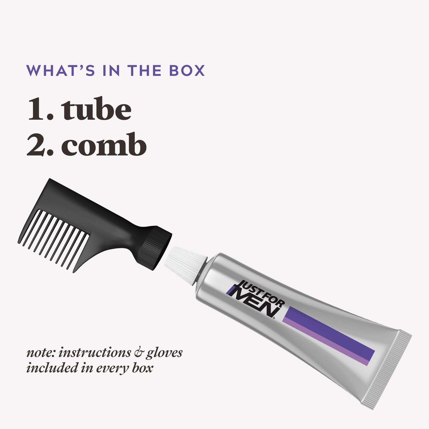 Just For Men Touch Of Gray Hair Color, Black Gray (6 Pack)