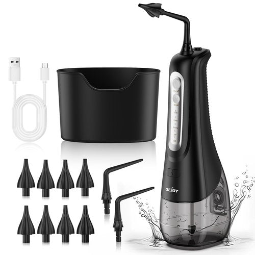 Sejoy Ear Wax Removal, Electric Earwax Cleaner, 4 Modes Ear Irrigation for Deep Wax Cleaning, IPX7 Waterproof for Shower Use - USB C Rechargeable