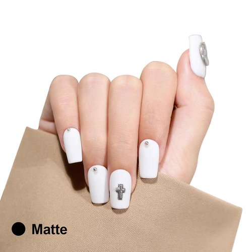 L'UGX Professional Nail Lamp with nail Arm Rest + White Gel Nail Polish