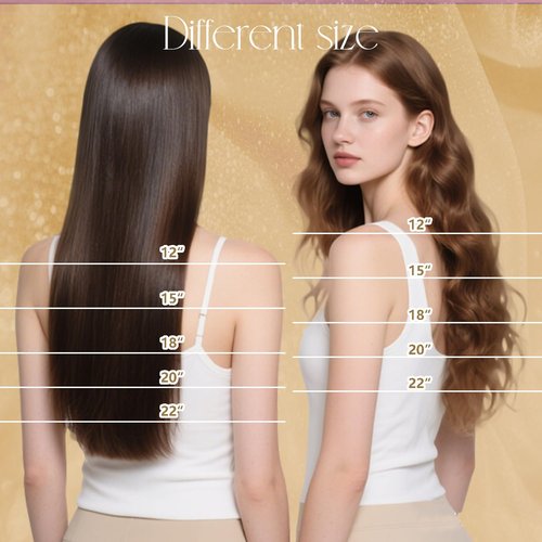 Blonde Highlights Human Hair Extensions Clip Ins 18 Inches Light Brown Mixed Bleach Blonde Straight Human Hair Clip in Extensions for Women 85g #8/22/8 7pcs