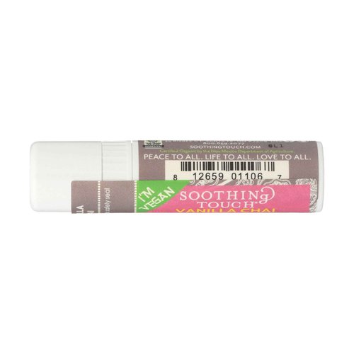 SOOTHING TOUCH LIP BALM, VEGAN, VANILLA CHAI, 0.25 OZ