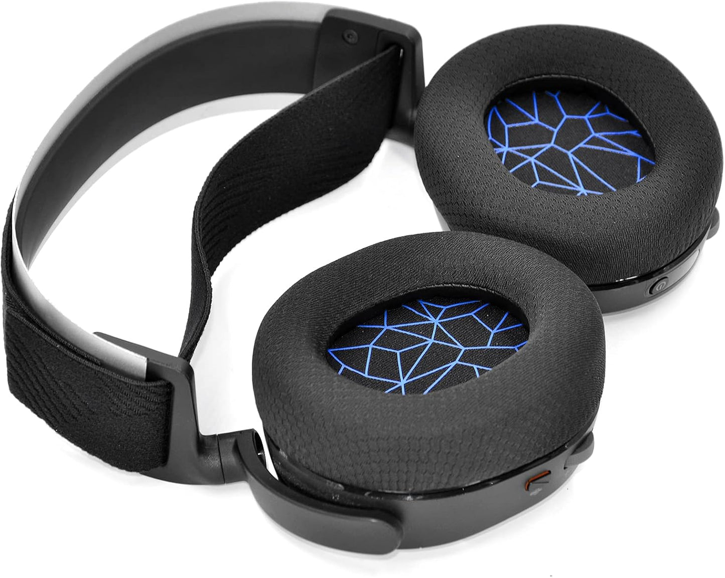 Arctis 3/5 / 7/9 Replacement Black Fabric Ear Pads Cushion Compatible with SteelSeries Arctis 3 / Arctis 5 / Arctis 7 Arctis 9 / Arctis 1 / Arctis pro Lossless Wireless Gaming Headset Headphone