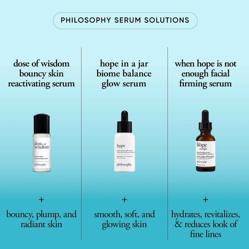 philosophy dose of wisdom bouncy skin revitalizing serum 1 fl oz