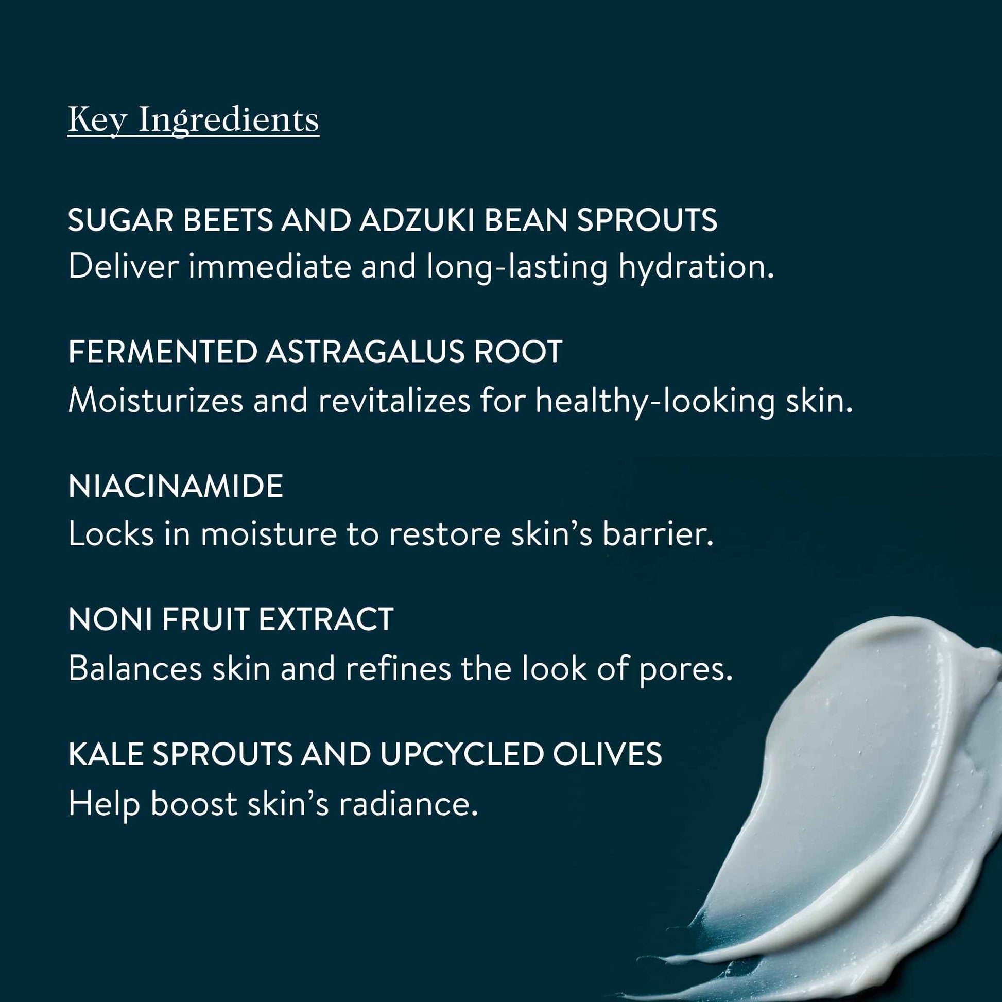 goop Beauty 72-Hour Hydrating Water Cream | Matte Moisturizer for All Skin Types | Niacinamide & Fermented Astragalus Root | Hydrating Face Lotion to Plump, Firm & Reduce the Look of Pores | 1.7 fl oz