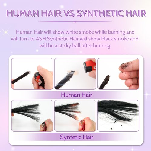 Loc Extensions Human Hair 0.4cm&0.6 cm&0.8cm width 4-18inch 10, 20, 40, 100 strands 100% Human Hair Locs Extensions for Men Women Natural Dreadlocks Can Be Dyed Bleached Curled 0.4cm 8inch 60 Strands