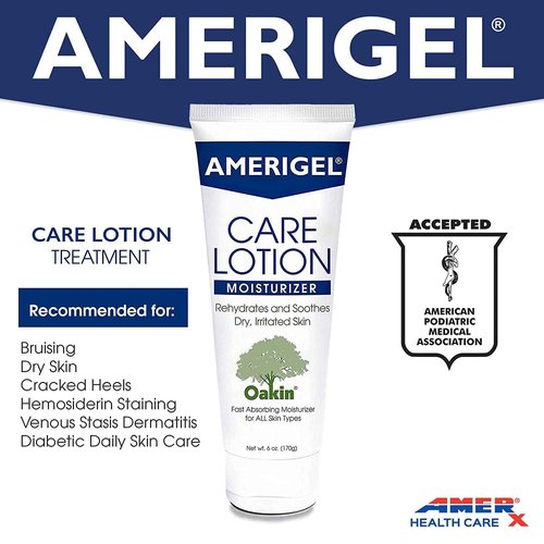 AMERIGEL - Bundle of 1oz Hydrogel Wound Dressing and 6oz Care Lotion