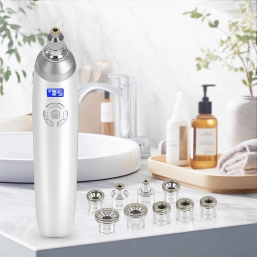 Upgraded Diamond Micro-Dermabrasion Facial Machine, Professional Facial Deep Cleasing Tool, Home Use Facial Skin Care Equipment