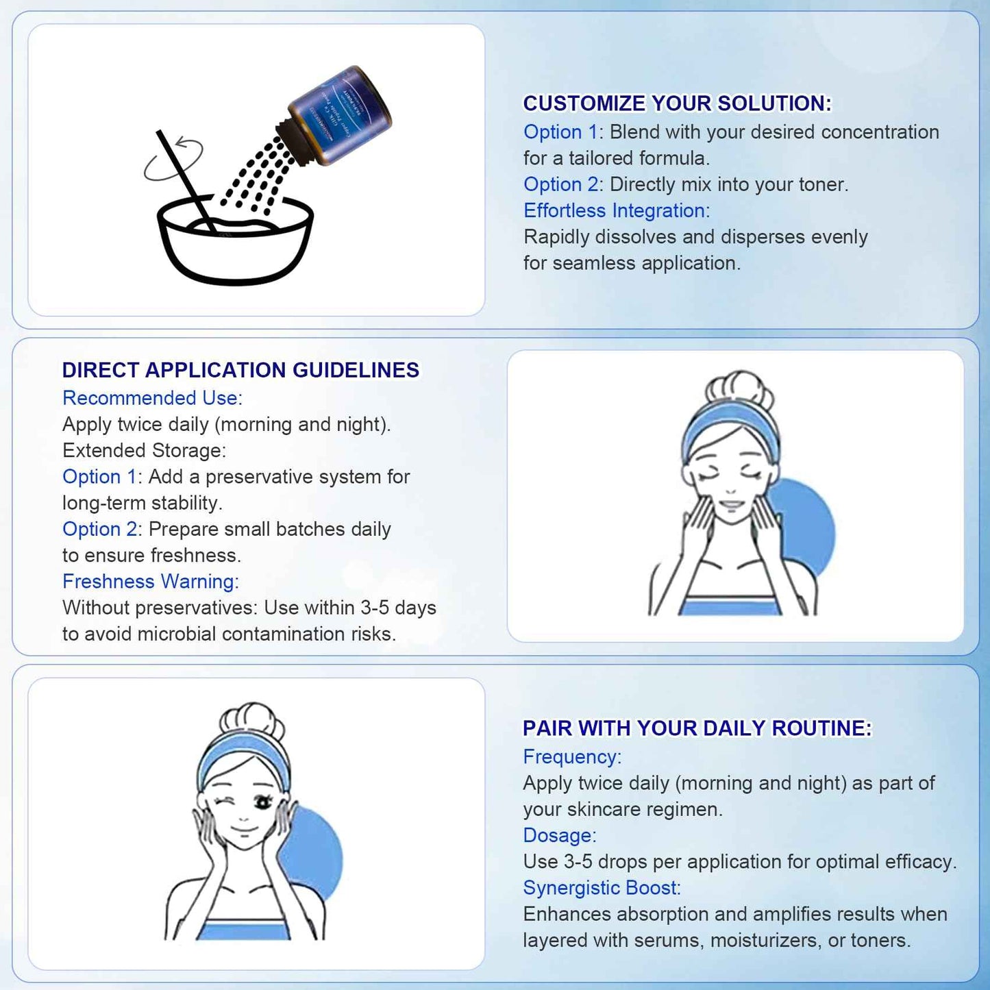 INNOCOSVATE GHK-Cu Copper Peptide Powder 99.9% Pure -Cosmetic Grade Blue Copper Peptide for Anti-Aging & Skin Repair -Ultra-Fine Soluble Crystals（1G）