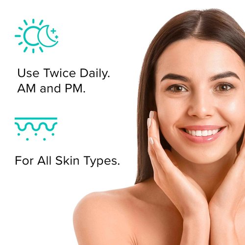 ClarityRx C-Results Vitamin C Hydrating Antioxidant Face Cream, Natural Plant-Based Anti-Aging Facial Moisturizer for Brighter Skin (1.7 oz)