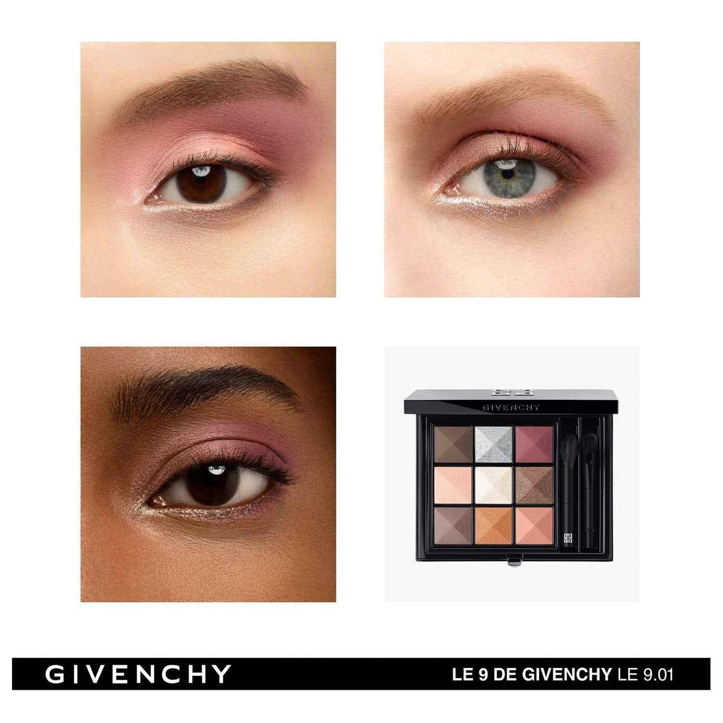 Givenchy Le 9 De Eyeshadow Palette - Le 9.01 for Women - 0.28 oz Eye Shadow