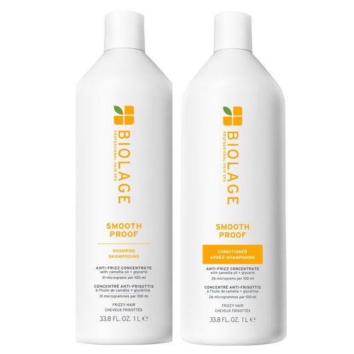 BIOLAGE Smooth Proof Shampoo | Cleanses, Smooths & Controls Frizz | Paraben-Free | For Frizzy Hair