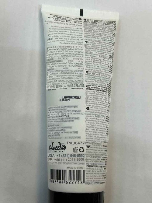 Shampoo & Ultra Conditioner Set – Hair Straightener Treatment, Hydration Maintenance - Anti-Frizz For All Hair Types - 230ml/7.78floz & 230g/8.11oz - Pack of 6 - Sweet Pro