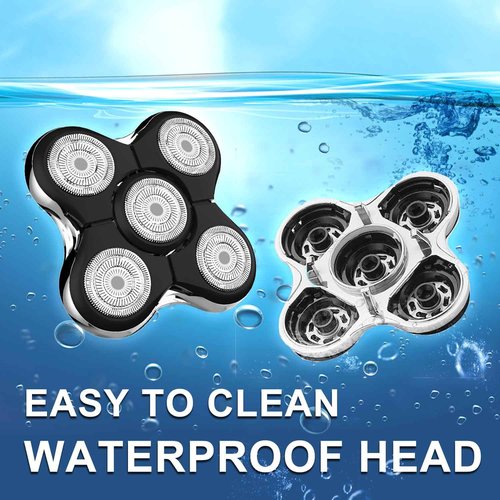 Shaver Replacment Heads Pro Head Shaver Replacement Blades Compatible with Re-ming-ton Balder Pro Head Shaver Model XR7000 precision electric razor replacement heads for bald men (3 PACKS)