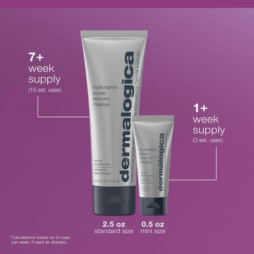 Dermalogica Multivitamin Power Recovery Masque, Anti-Aging Face Mask with Vitamin C & Lactic Acid - Restore and Repair Damaged, Aging Skin, 2.5 fl oz