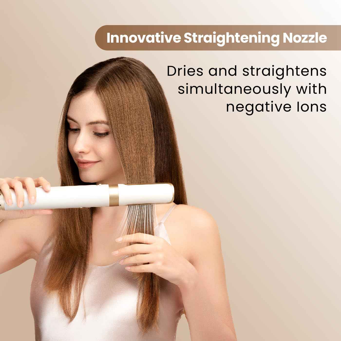 GLAMUP 6 in 1 Hot Air Styler, Coanda Auto-Wrap Hair Dryer Brush & Volumizer, Refurbished Multi Hair Tool (Renewed)