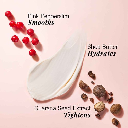 JLO BEAUTY Booty Balm, Skin Firming Cream for Butt, Hips, Thighs & Arms, Enriched with Hyaluronic Acid, Shea Butter, Avocado, and Squalane, Firm + Flaunt Targeted Body Moisturizer for Women, 4.2 Oz