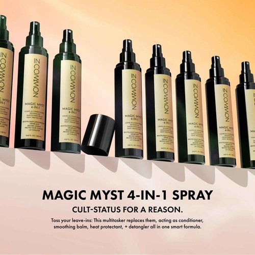 IN COMMON Magic Myst Universal Hair Elixir | 4-In-1 Leave-In Conditioner - Detangler - Heat Protectant | 8.45 oz (Pack of 2)