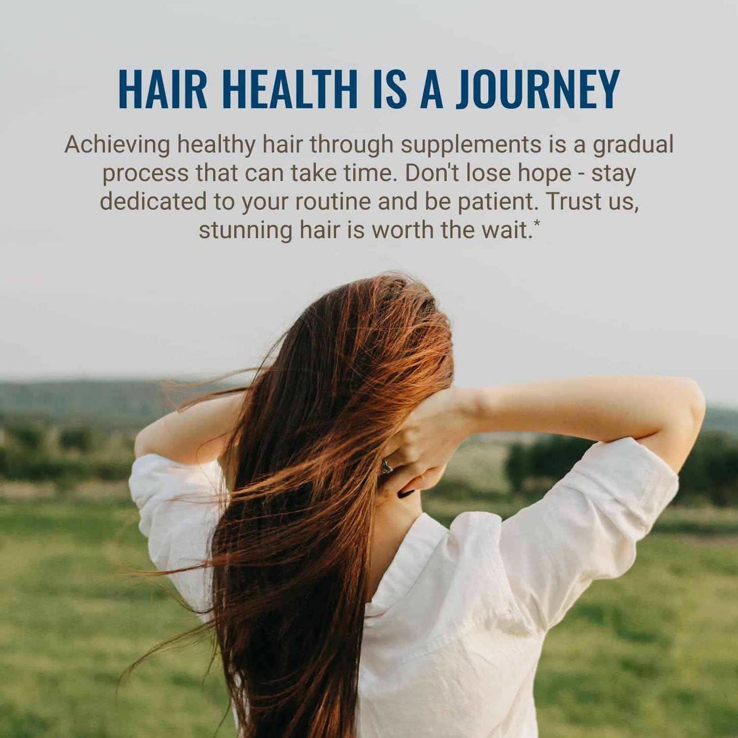 Live Conscious by Hair La Vie Revitalizing Blend Hair Vitamins with Biotin, Collagen and Saw Palmetto (2-Pack)