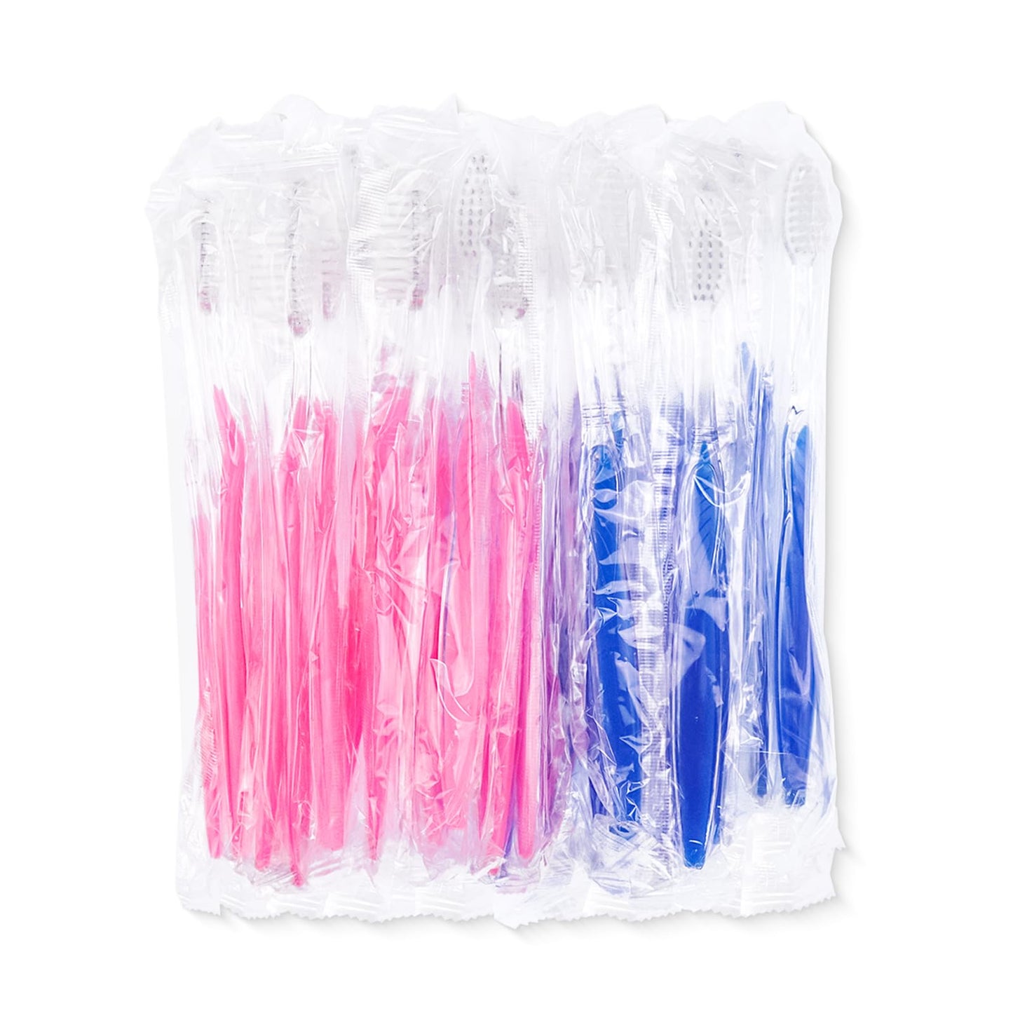 HQSLsund 500 pcs Prepasted Disposable Toothbrushes Bulk Individually Wrapped Pre Pasted Soft Bristle Tooth Brush Set Travel Toothbrushes for Homeless Gift Hotel Camping Travel