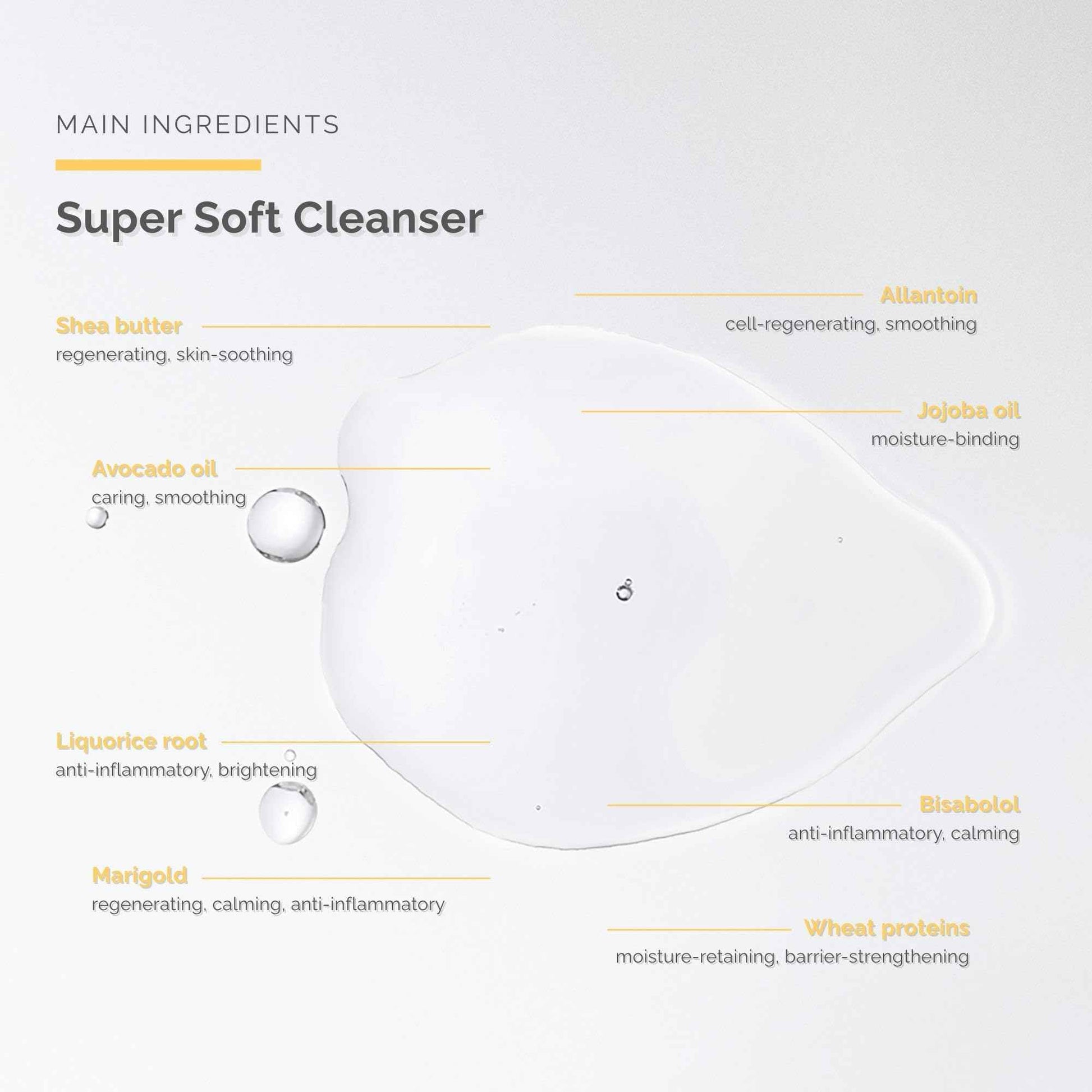 Gentle, Effective Make-Up Removal for Dry & Sensitive Skin - Natural Ingredients - No Parabens - Face Cleanser - Face Wash - Skin Care - Dr. Schrammek