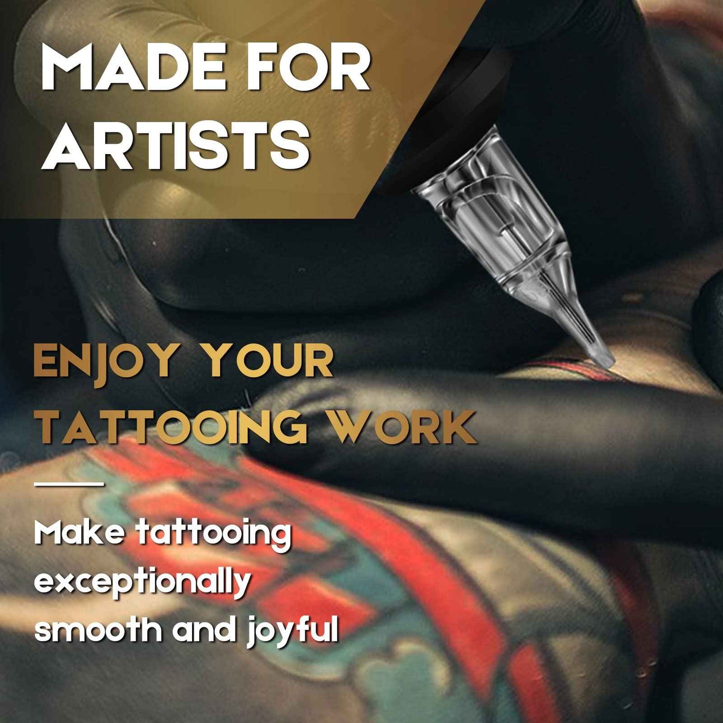 Jconly Pro Machine Kit - CELEX Rotary Machine Kit 40 Needles Power Supply for Artists