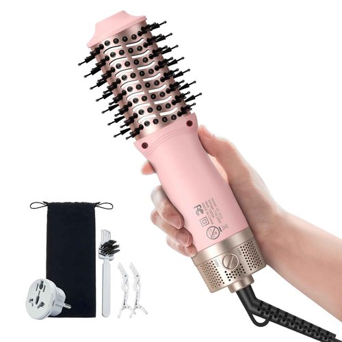 Slopehill Mini Hair Dryer Brush Pink
