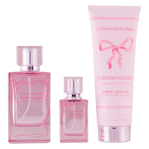 Catherine Malandrino Parisian Garden Eau de Parfum for her 3 Piece Gift Set, 3.4 fl. oz