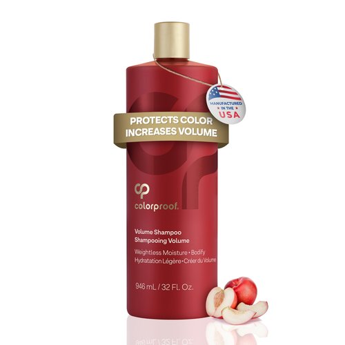 ColorProof Volume Shampoo for Women 32 Fl. Oz. Volume Shampoo, White Nectarine Scent, Sulfate Free Shampoo