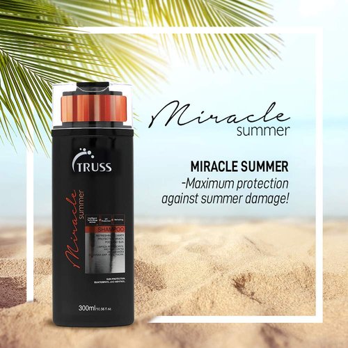 TRUSS Miracle Summer Shampoo and Conditioner Set Bundle