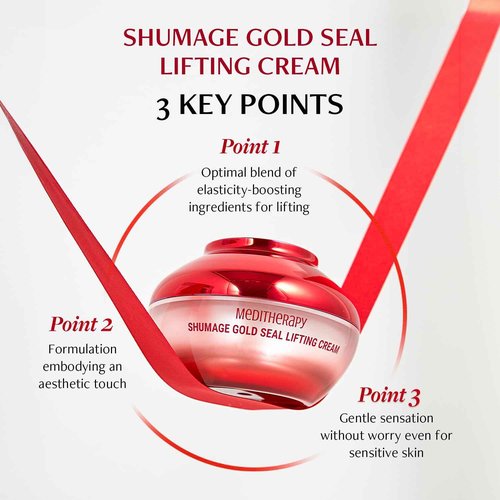 Shumage Cream + Device & Shumage Gold Seal Lifting Cream - Moisturizer Face Lift Cream, Hydrating & Tightening for Sagging Skin - Microcurrent Facial Device for Radiant Glow Skin - Korean Skincare