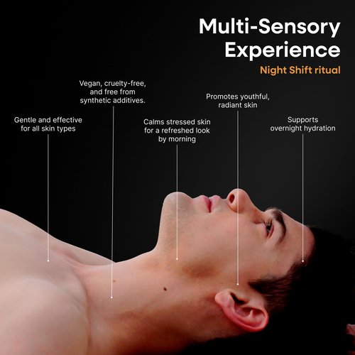 Apokati Night Shift Overnight Skin Therapy Face Oil with Tansy, Chamomile and Helichrysum – Replenishing and Calming Formula for Nighttime Skincare, 30ml