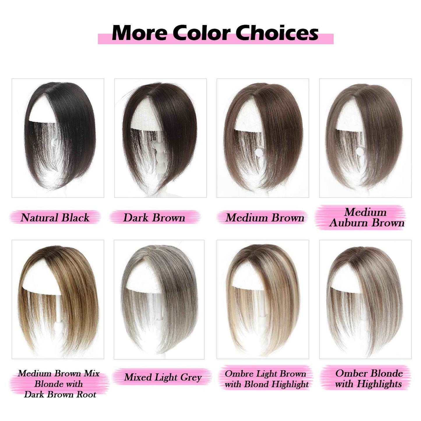 GULALUUK Hair Toppers for Women Real Human Hair 10 Inch Upgrade Swiss Lase Base Toppers Hairpieces with Thinning for Daily Wear (Ombre Light Blonde)