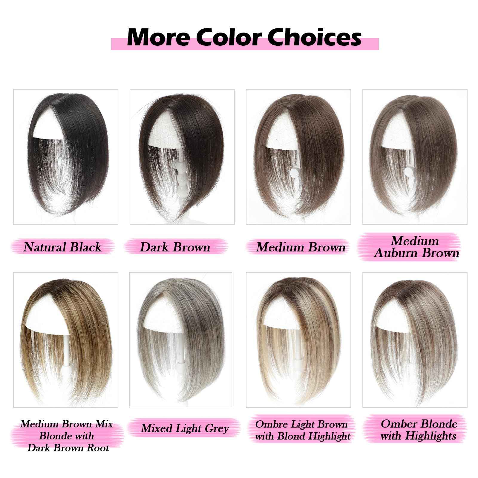 GULALUUK Hair Toppers for Women Real Human Hair 10 Inch Upgrade Swiss Lase Base Toppers Hairpieces with Thinning for Daily Wear (Ombre Light Blonde)