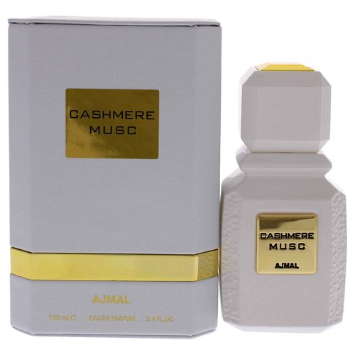 Ajmal Cashmere Musc Eau De Parfum 3.4 Oz / 100 ML For Men & Women | Long Lasting Musc Fragrance - Made In Dubai