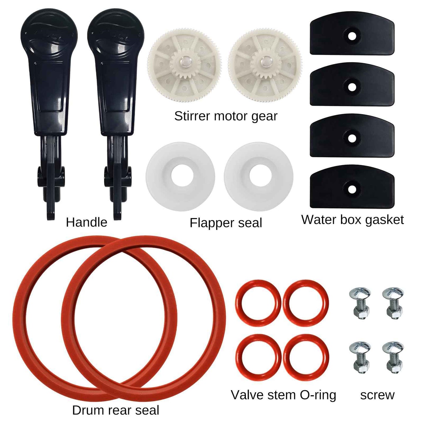 GSEICE Slushy Machine Parts, Slushy Machine Handle Slushy Machine Accessories Black