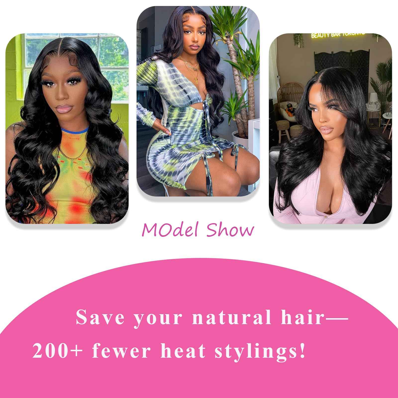 22 24 26 Inch Body Wave Bundles Human Hair 12a Human Hair Bundles 100% Unprocessed Brazilian Virgin Hairfor Black Women Natural Color