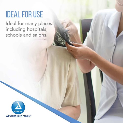 Dynarex Adult Combs, 5 Inches, Black, 180 Count (Pack of 12)