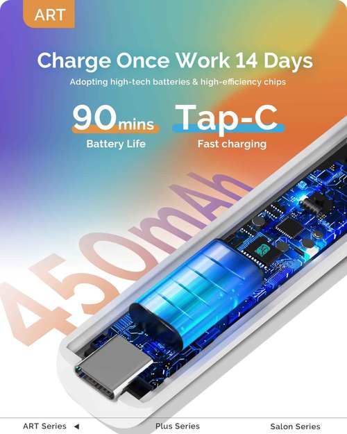 MelodySusie Professional Nail Drill 30000RPM with Portable UV Nail Lamp