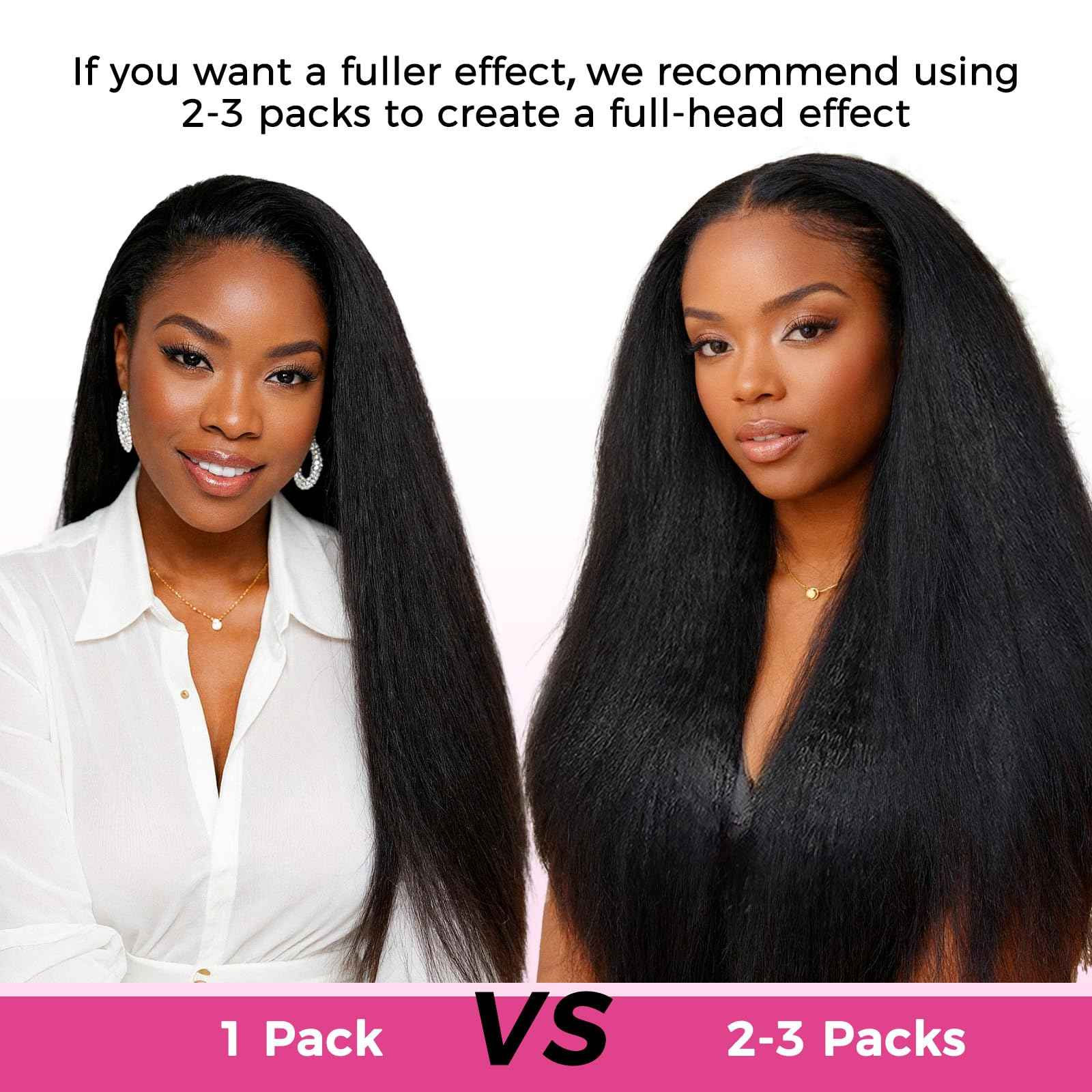 Lashey Invisi Edge Clip in Hair Extensions, 7pcs 110g 16 Inch Natural Black Seamless Clip in Hair Extensions Human Hair Kinky Straight Real Remy Human Hair