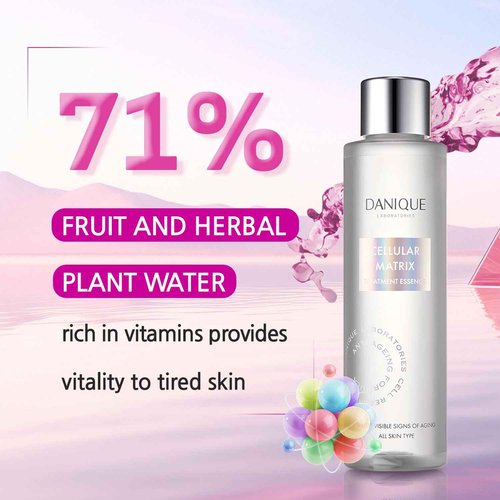 DANIQUE Radiance-Enhancing Essence Toner with PDRN and Glutathione – Premium Korean Skincare - Hydrating Facial Essence with 71% Plant Extracts for a Smooth, Fresh-Looking Glow – 150ml
