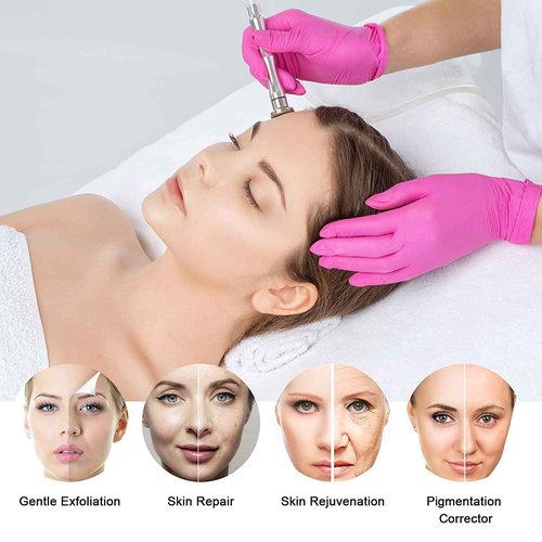 AIMENGXI 3 in 1 Diamond Microdermabrasion Machine, Professional Beauty Facial Care Equipment Microdermabrasion Device with Vacuum Spray Skin Care for Salon Personal Home Use,108a