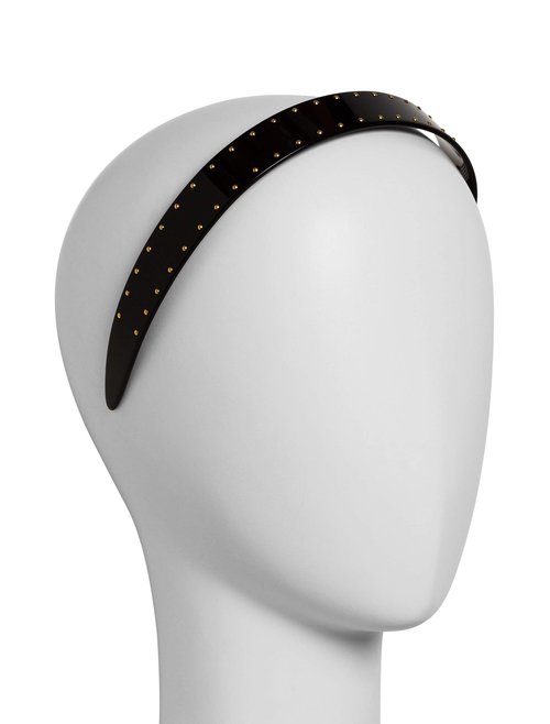 France Luxe Studded 1" Ultracomfort Headband, Black