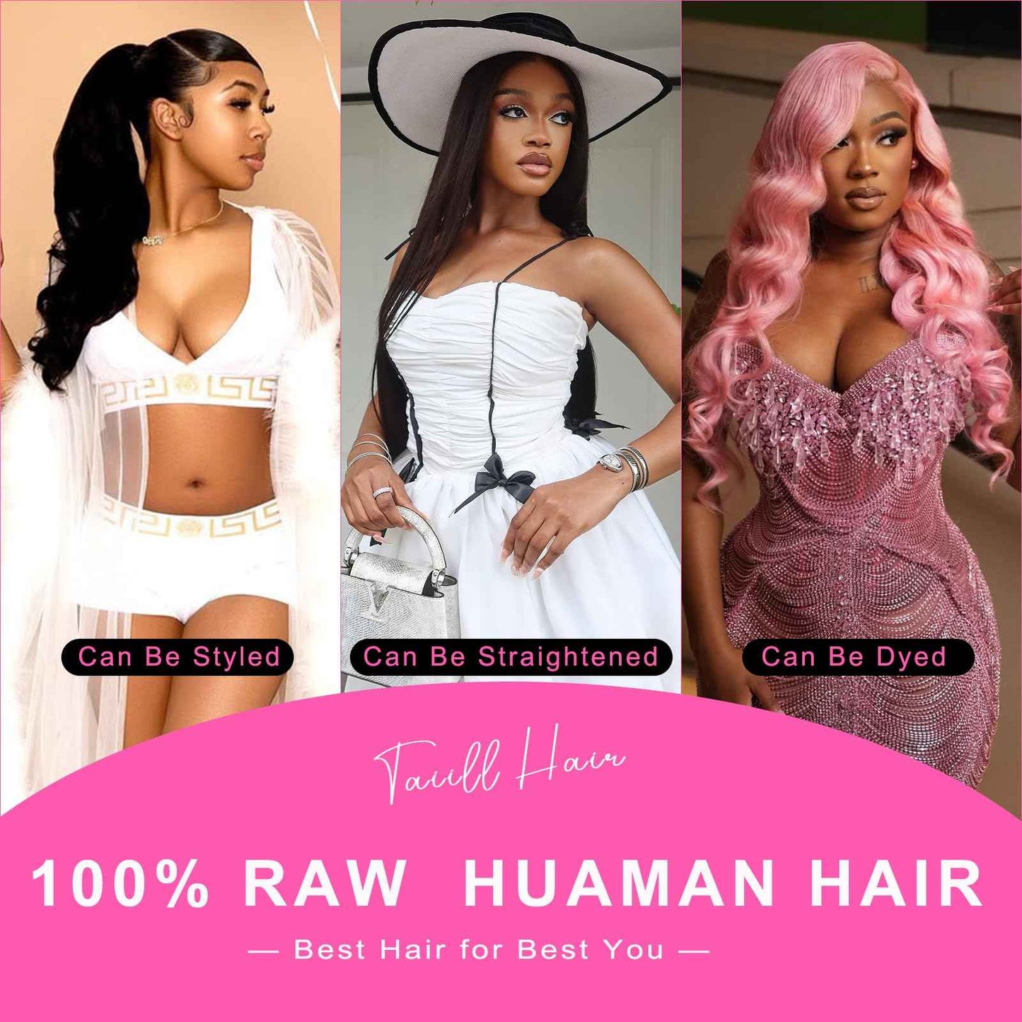 12A Human Hair Bundles 16 18 20 Inch Body Wave Bundles Human Hair 100% Unprocessed Brazilian Virgin Hair Real Human Hair Extensions Natural Black