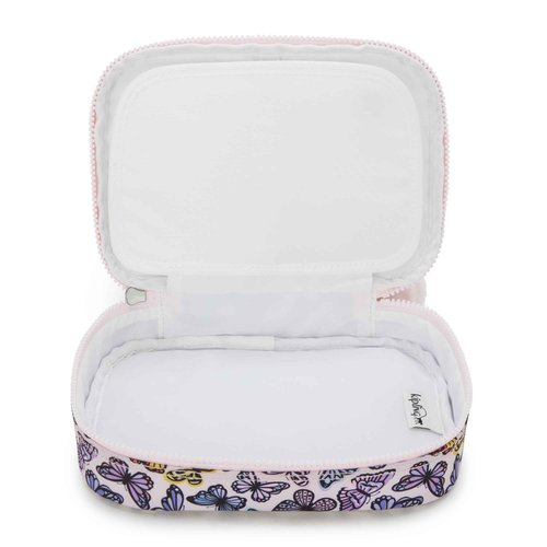 Kipling Women's 100 Pens Printed Case, Organize Accessories, Art Supplies, Makeup, Travel Organizer
