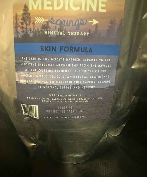 Medicine Springs hot tub Mineral Therapy Dead sea Minerals hot Spring Soaking Collection for Healing Turn Your hot tub into a Soaking Mineral Spring -Skin Formula Treats 400 Gallons (Hot Tub)