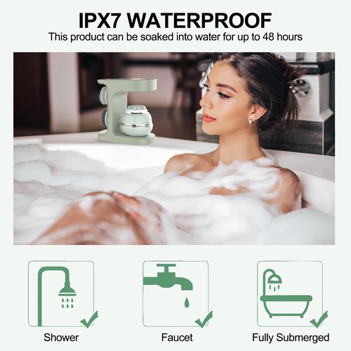 Facial Cleansing Brush Silicone Face Scrubber, Exfoliating Brush, Facial Massage Brush - for Gentle Exfoliation, Massage, Blackhead Removal and Makeup Removal